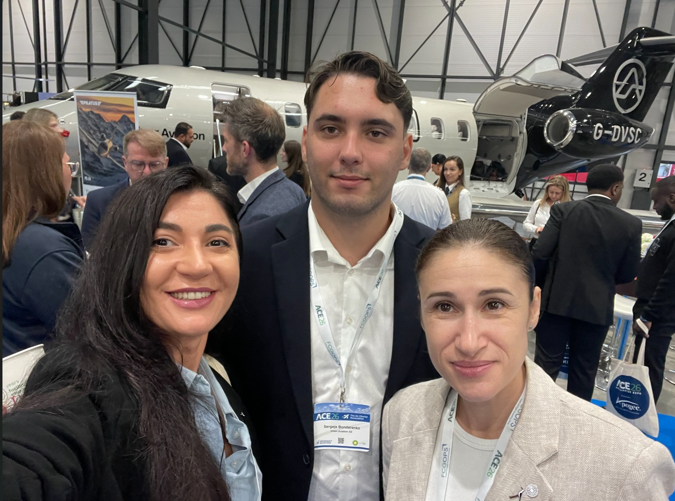 Воздушные суда бизнес-авиации на выставке Air Charter Expo 2026 в Лондоне